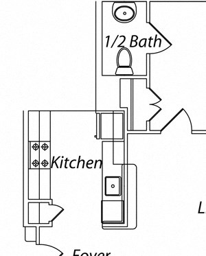 Victory Terrace Senior Apartments 2 Bedroom 1.5 Bathroom Floor Plan Victory Terrace Senior Apartments 2 Bedroom 1.5 Bathroom Floor Plan