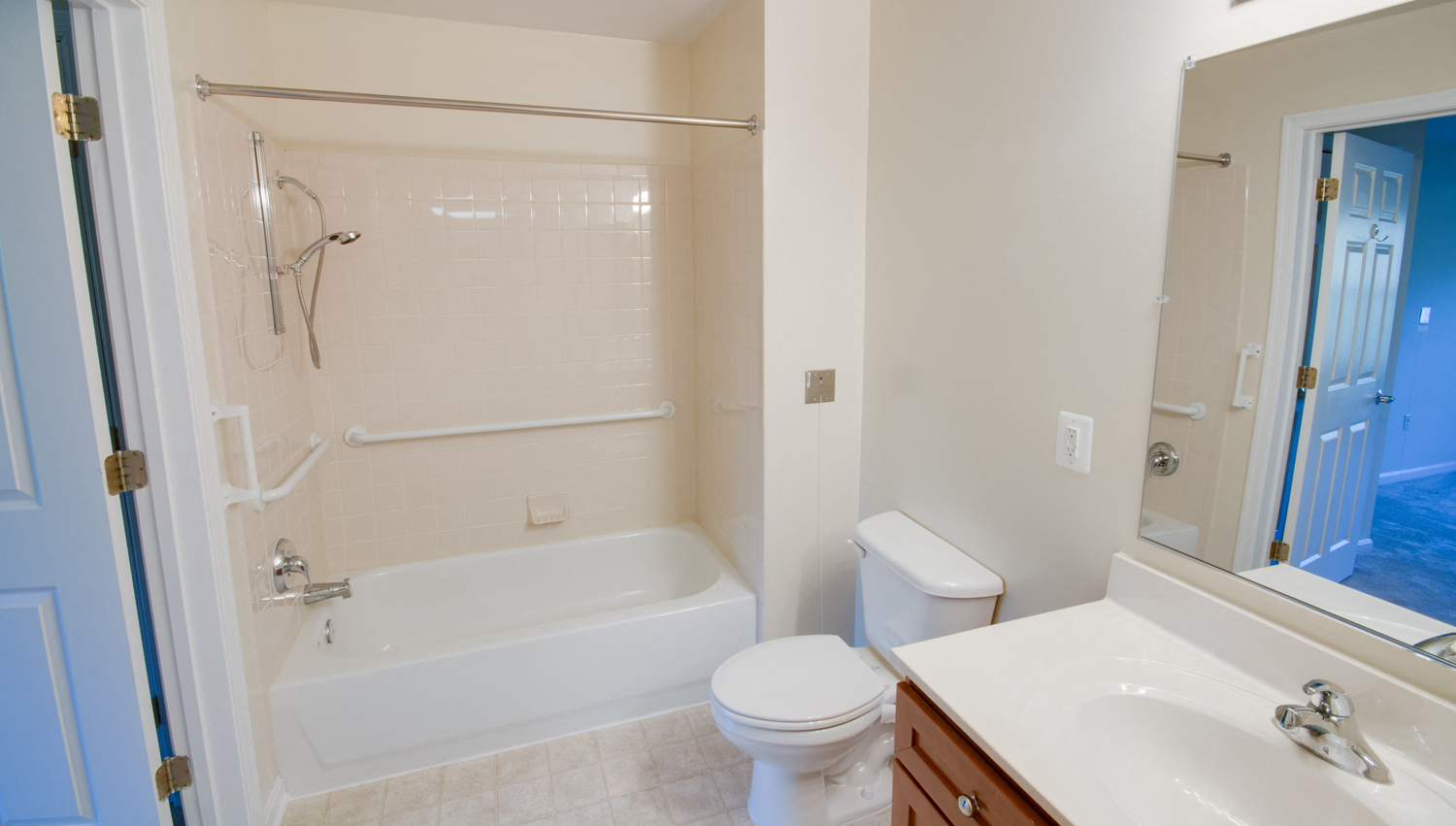 Victory Terrace Senior Apartments Bathroom