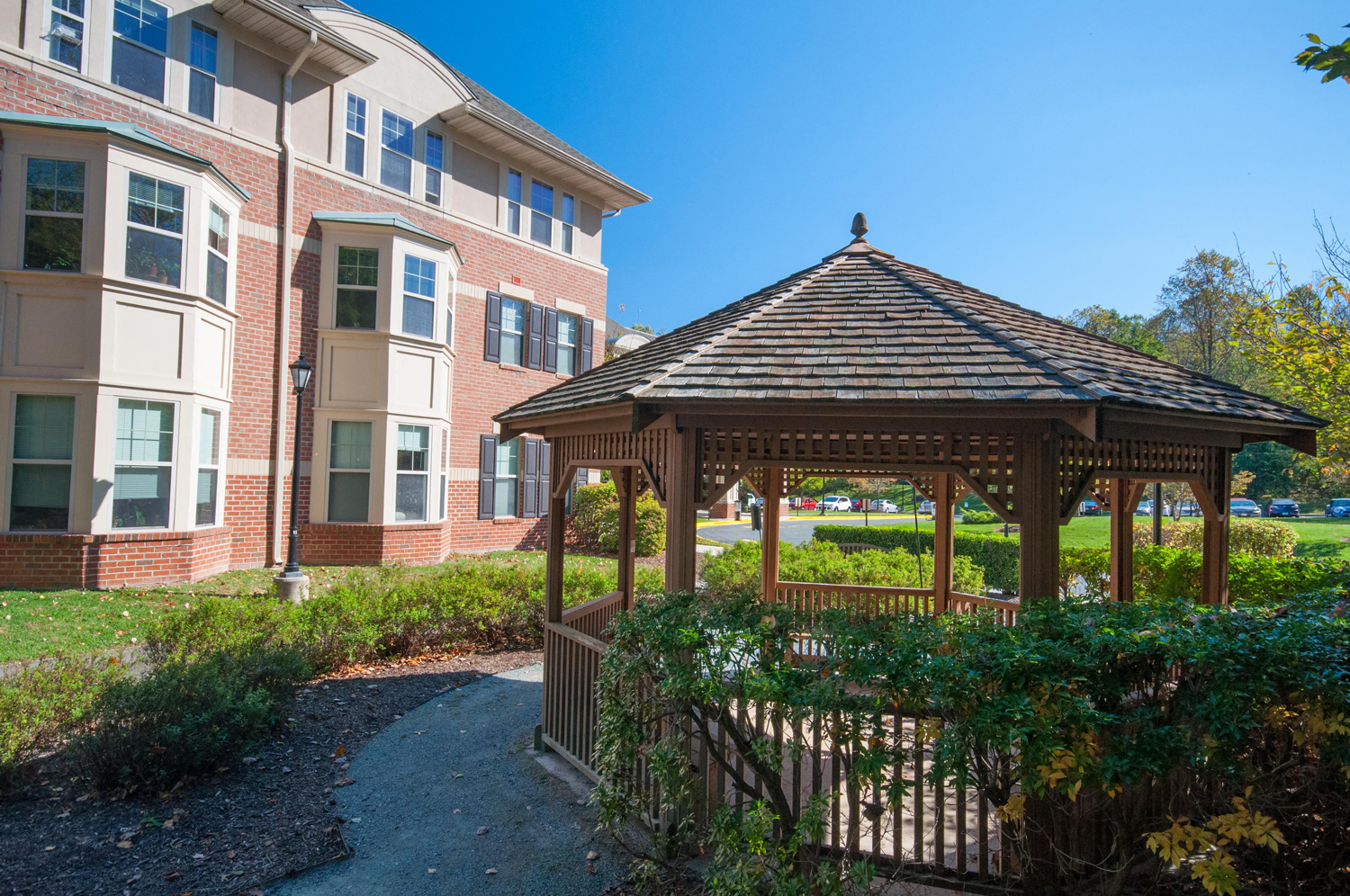 Victory Terrace Senior Apartments Outdoor Gazebo