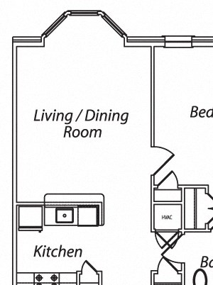Victory Terrace Senior Apartments 2 Bedroom 1 Bathroom Floor Plan Victory Terrace Senior Apartments 2 Bedroom 1 Bathroom Floor Plan