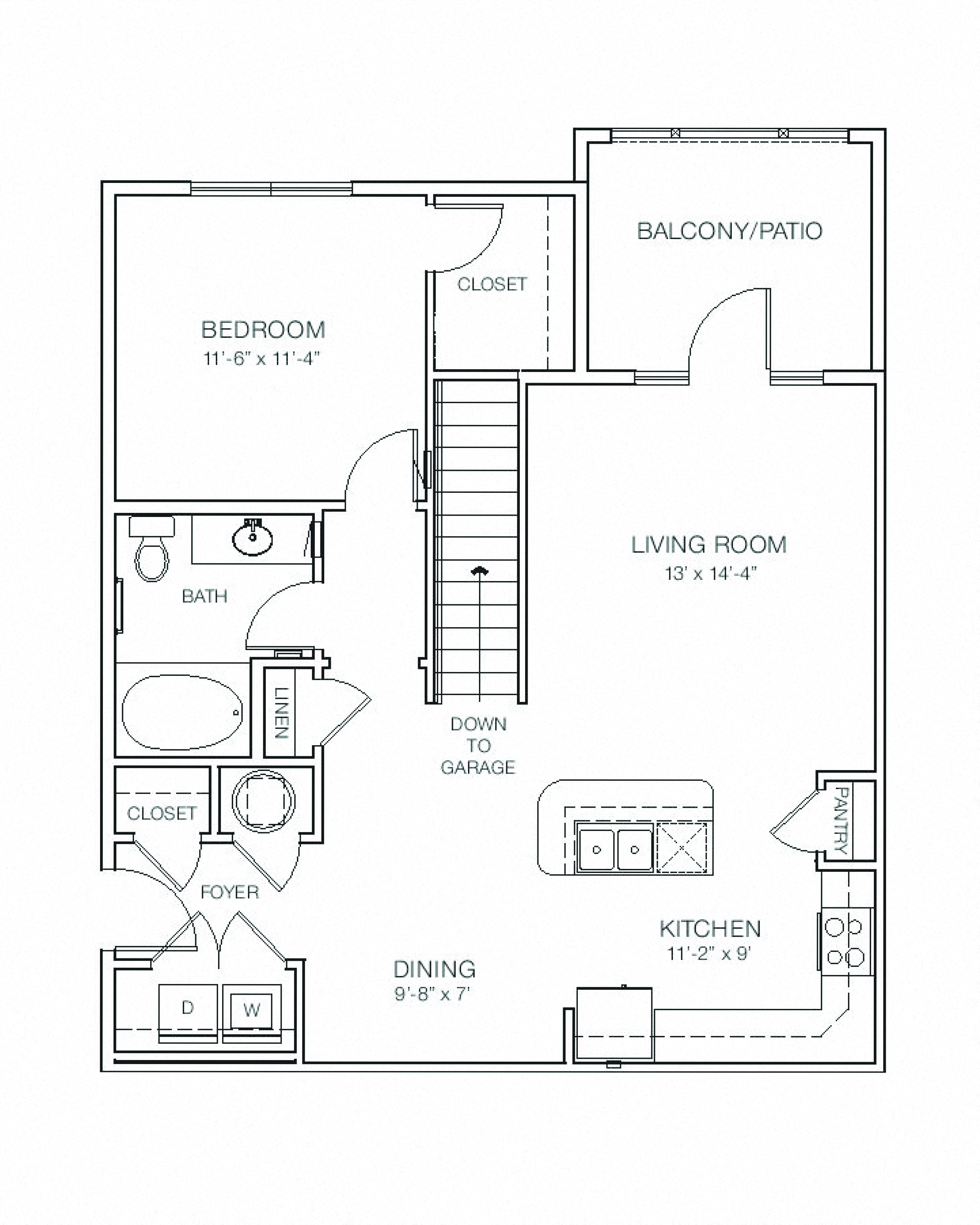 The Blue Ridge w/ Garage