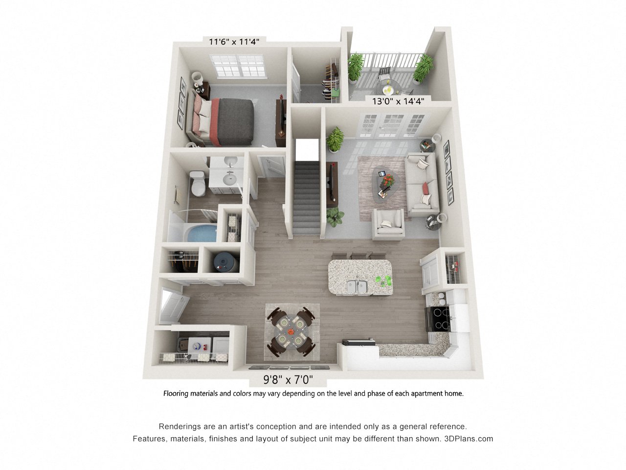 The Blue Ridge w/ Garage