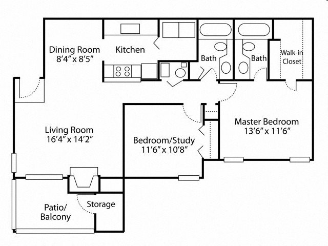 B2 Floor Plan 4