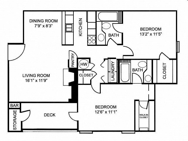 B2 Floor Plan 4