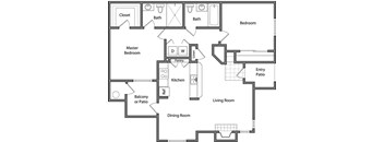 the The Cascade floor plan.