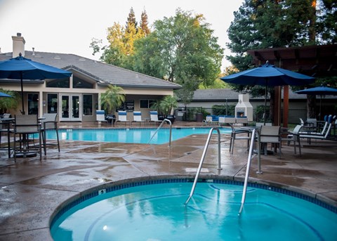 our resort style swimming pool is open to the community
