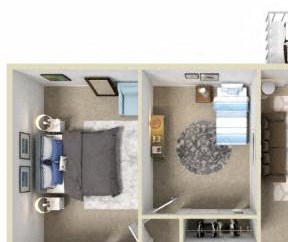 Westwood Village | Apartments | Floorplan | Birch