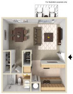 Westwood Village | Apartments | Floorplan | Studio