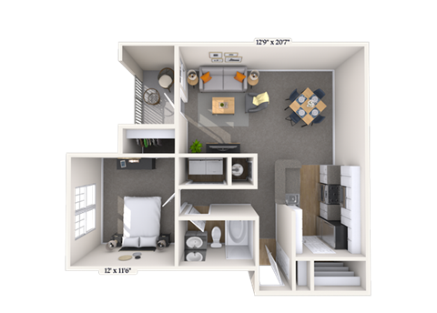 2400 Barrett Creek Boulevard 1-3 Beds Apartment for Rent - Photo Gallery 20