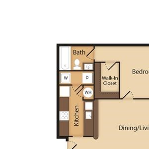 1 Bedroom 1 Bath | 769 SF 1 Bedroom 1 Bath | 769 SF