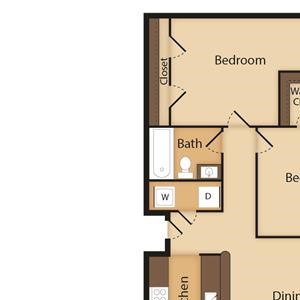 3 Bedroom | 2 Bath | 1276 SF 3 Bedroom | 2 Bath | 1276 SF