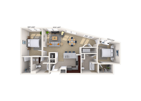 4600 West Village Place Studio-3 Beds Apartment for Rent - Photo Gallery 60