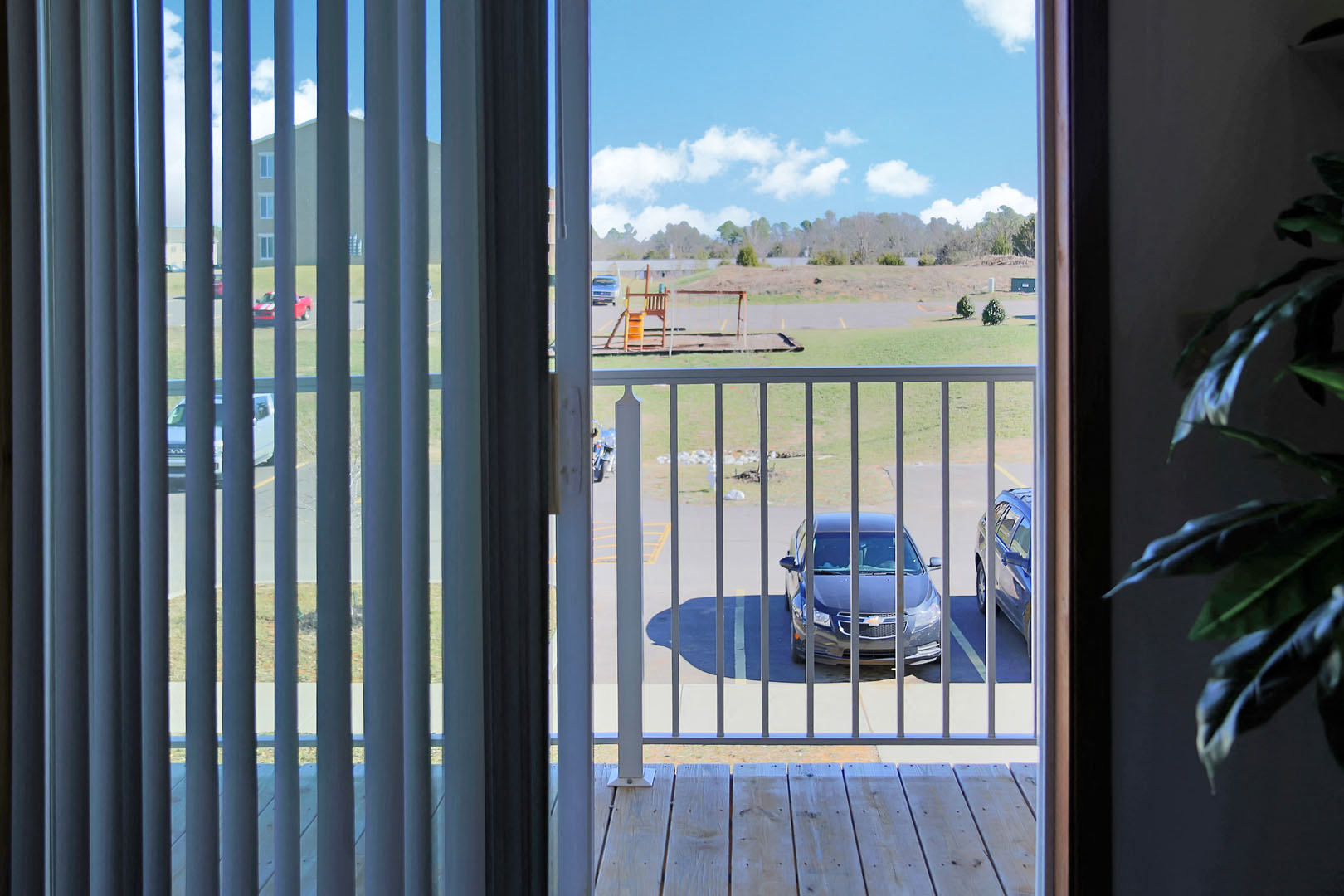 balcony  at Breckenridge Estates Apartments in Lawrenceburg, KY