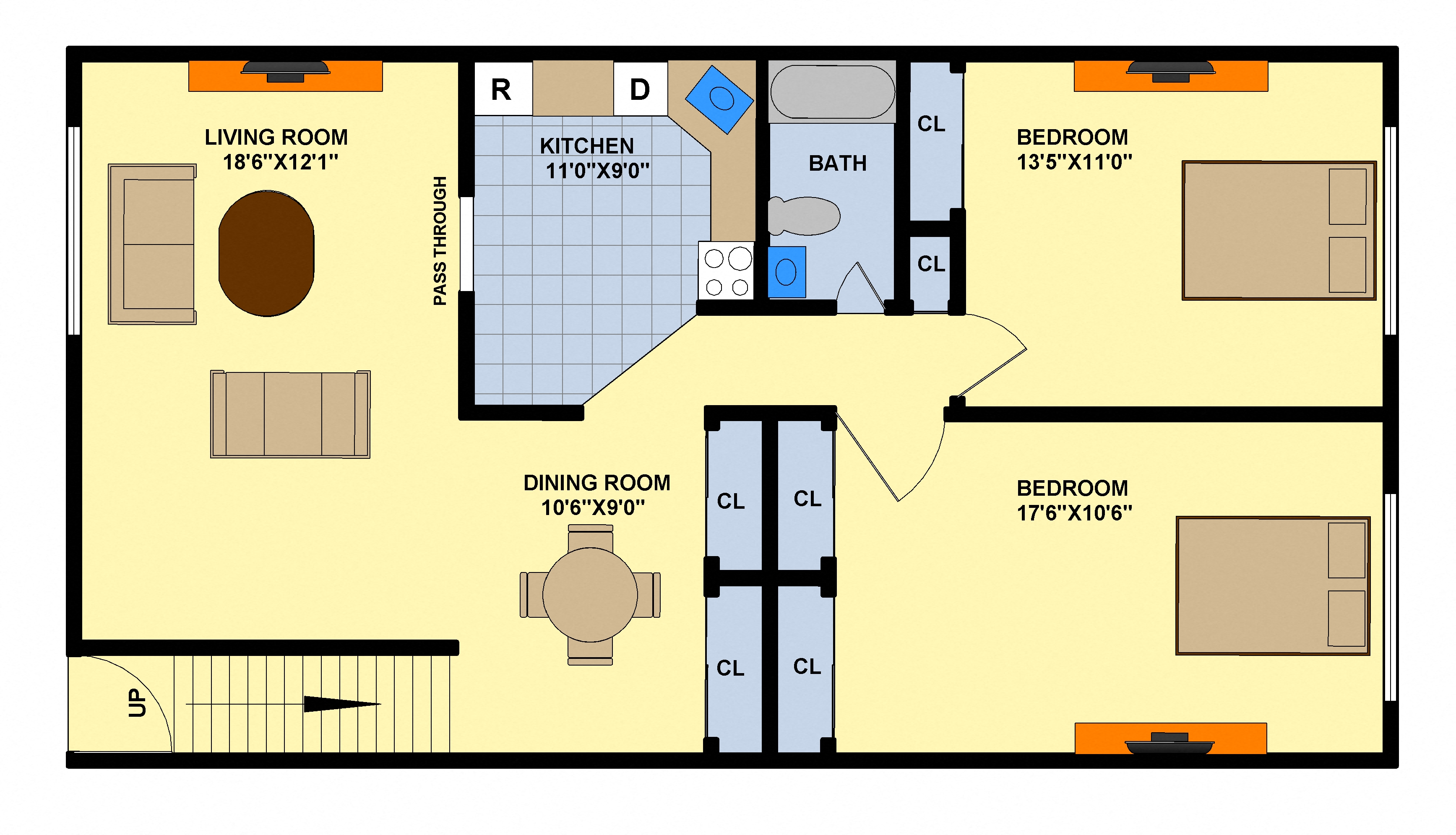 Holbrook 2BR Up at Brookwood at Holbrook, Holbrook, 11741