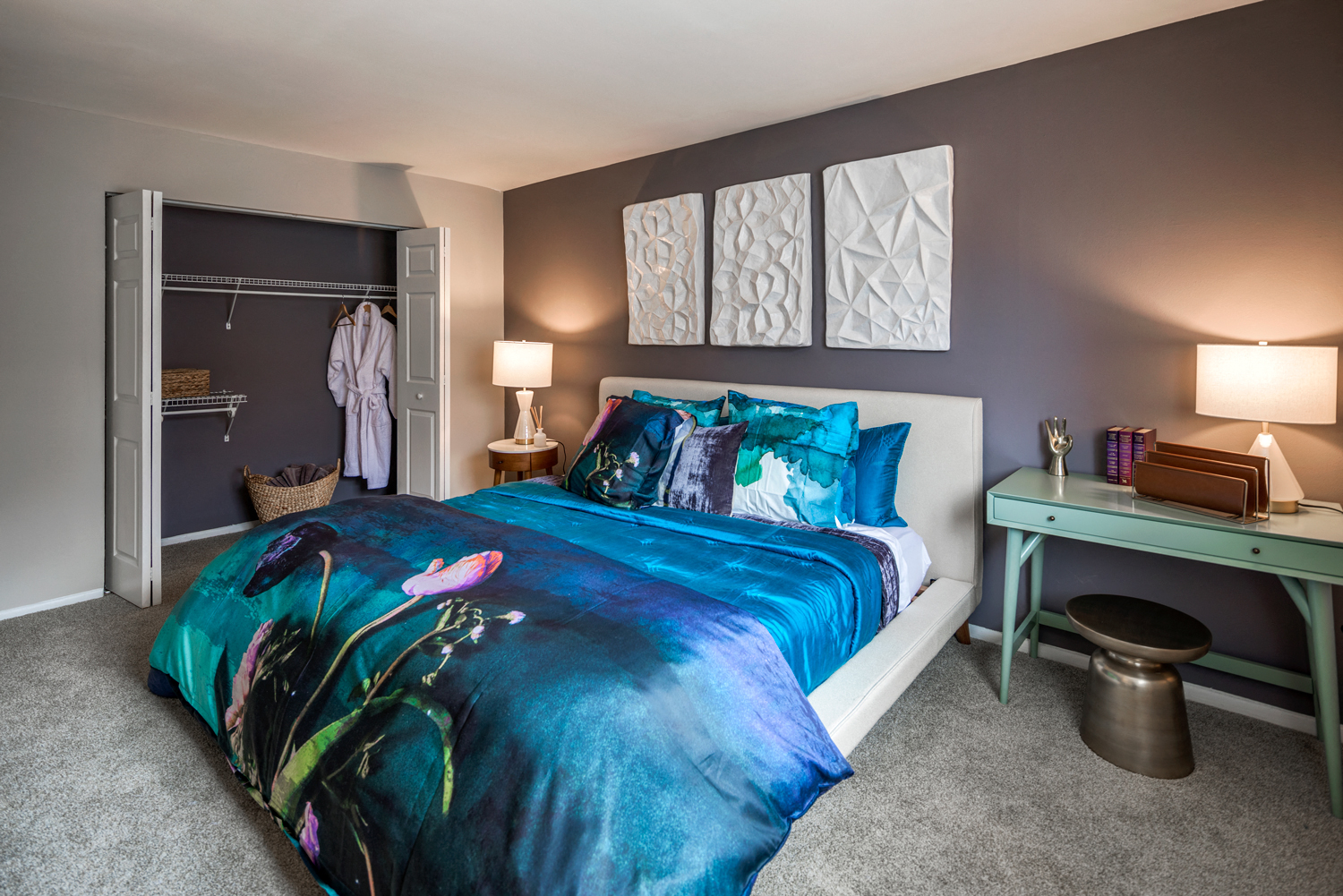 Master Bedroom at The Brook At Columbia, Maryland