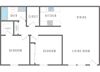 2 bed 1 bath
