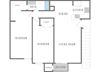 2 bed and 1 bath
