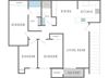 3 bed and 2 bath