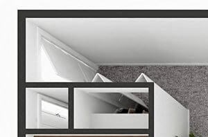 1 Bedroom 1 Bath: 700 sq ft