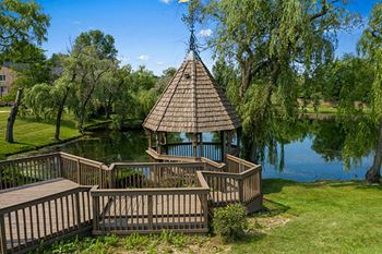 gazebo at Grand Blanc apartments