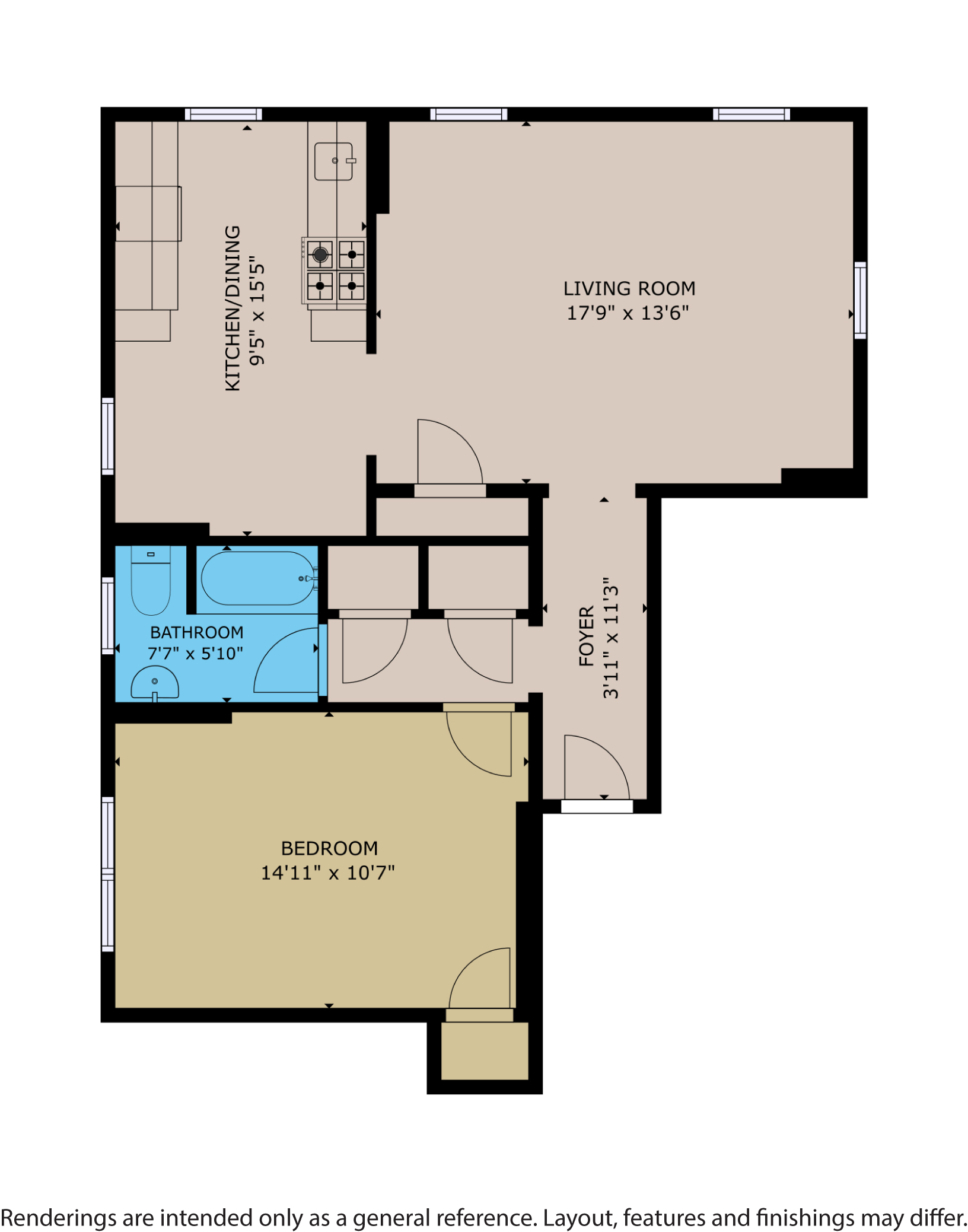 1 Bedroom