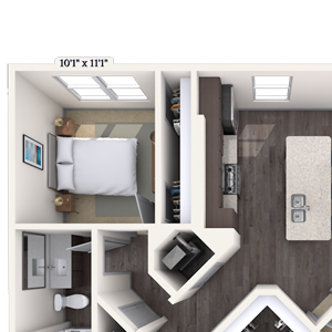 Traditional 2x2 1027 SF-FP
