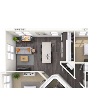 Traditional 3x2 1227 SF-FP
