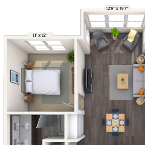 Traditional 2x2 1130 SF-FP