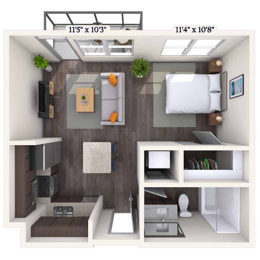 305 Centennial Olympic Park Drive Studio-3 Beds Apartment for Rent - Photo Gallery 58