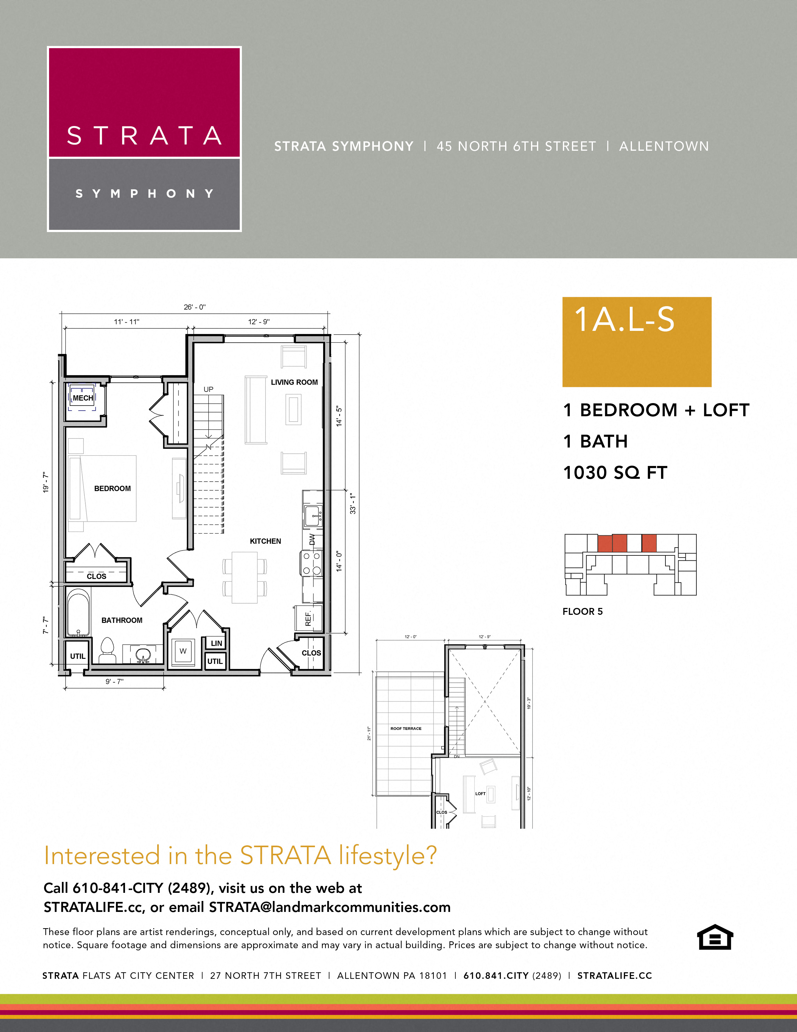 45 N. 6th Street Studio-2 Beds Apartment for Rent - Photo Gallery 20