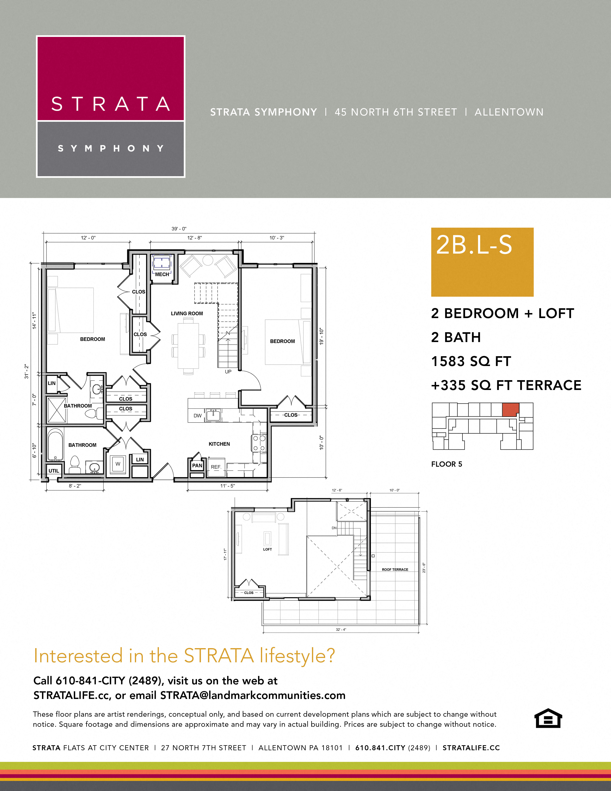 45 N. 6th Street Studio-2 Beds Apartment for Rent - Photo Gallery 26