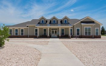 Community center with fitness and play rooms