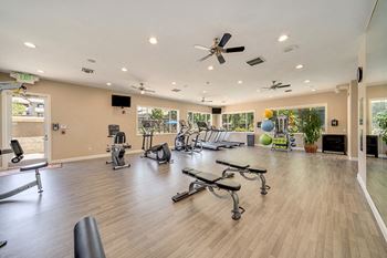 Preserve at Blue Ravine Apartments - Resident fitness center