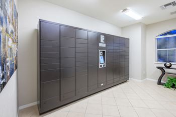 Park Del Mar Apartments electronic parcel locker system