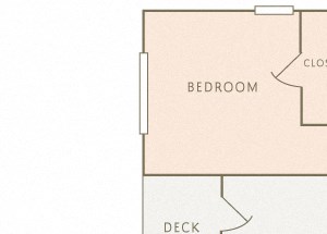 Colony at Deerwood C1 3-bedroom floor plan
