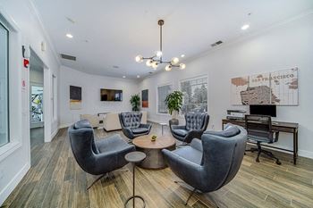The Commons apartments cyber lounge