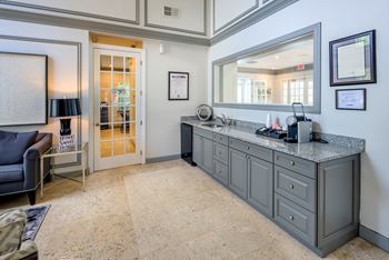 La Costa Apartments clubhouse with cyber cafe