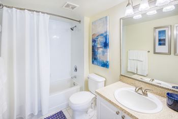La Costa Apartments ceramic tile baths and entries