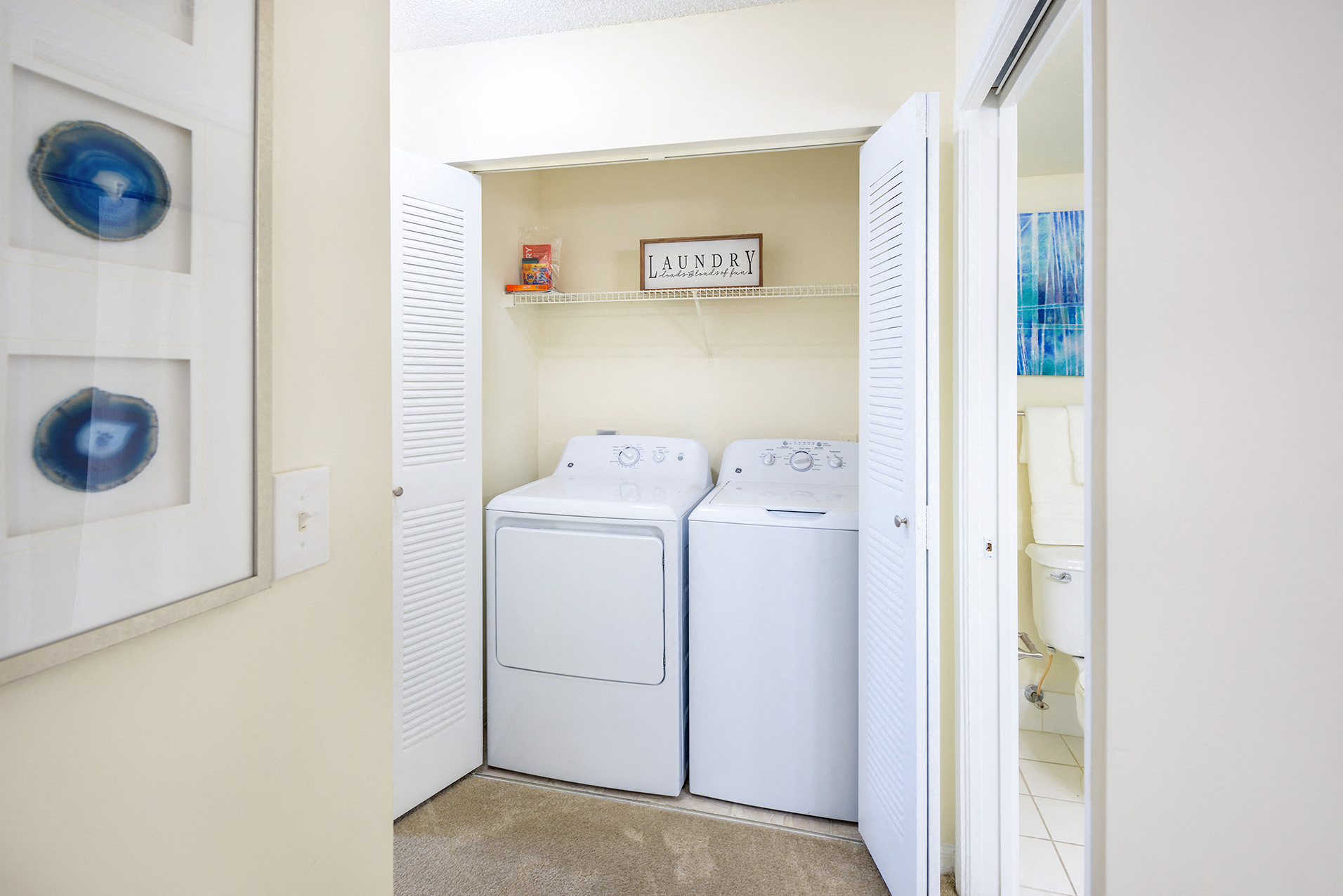 La Costa Apartments washer and dryer in every apartment home