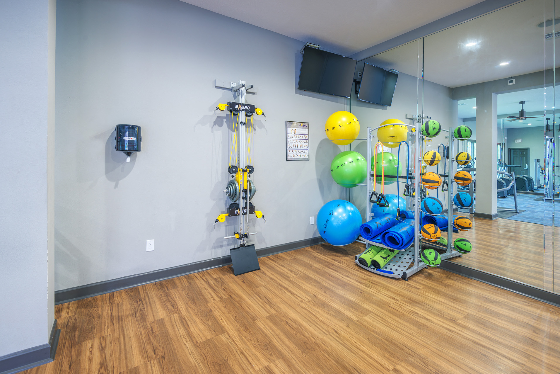 Lodge at Cypresswood Apartments - Yoga and pilates studio