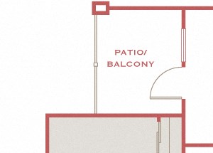 Cordillera Ranch B1 Isadoro 2 bedroom floor plan