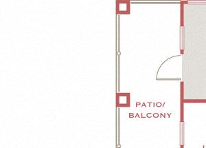 Cordillera Ranch B2 Paloma 2 bedroom floor plan