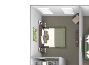 Hampshire Green Apartments - B6 (Ballymore III) - 2 bedroom - 2 bath - 3D Hampshire Green Apartments - B6 (Ballymore III) - 2 bedroom - 2 bath - 3D