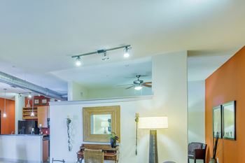 Lofts at Lakeview Apartments - Contemporary track lighting