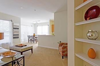 Avenel at Montgomery Square - Staged apartment with open layout