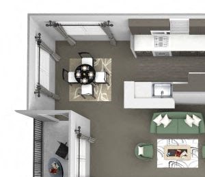 Avenel at Montgomery Square floor plans - The Gwynedd 1 - B2 - 2 Bed 2 Bath - 3D Avenel at Montgomery Square floor plans - The Gwynedd 1 - B2 - 2 Bed 2 Bath - 3D