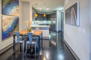 AVANT on Market Center - Chef's prep island in select units