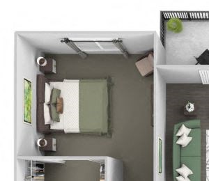 Windward Long Point - B1 - Cardinal - 2 bedroom - 2 bath - 3D Windward Long Point - BA1 - Cardinal - 2 bedroom - 2 bath - 3D