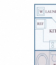 Carrington Place at Shoal Creek - A4 - 1 bedroom 1 bathroom - 2D Carrington Place at Shoal Creek - A4 - 1 bedroom 1 bathroom - 2D
