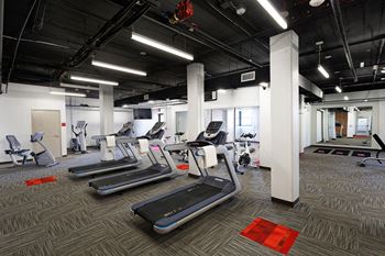The KC High Line - Fully-equipped 24-hour fitness center with high-tech cardio equipment and training system